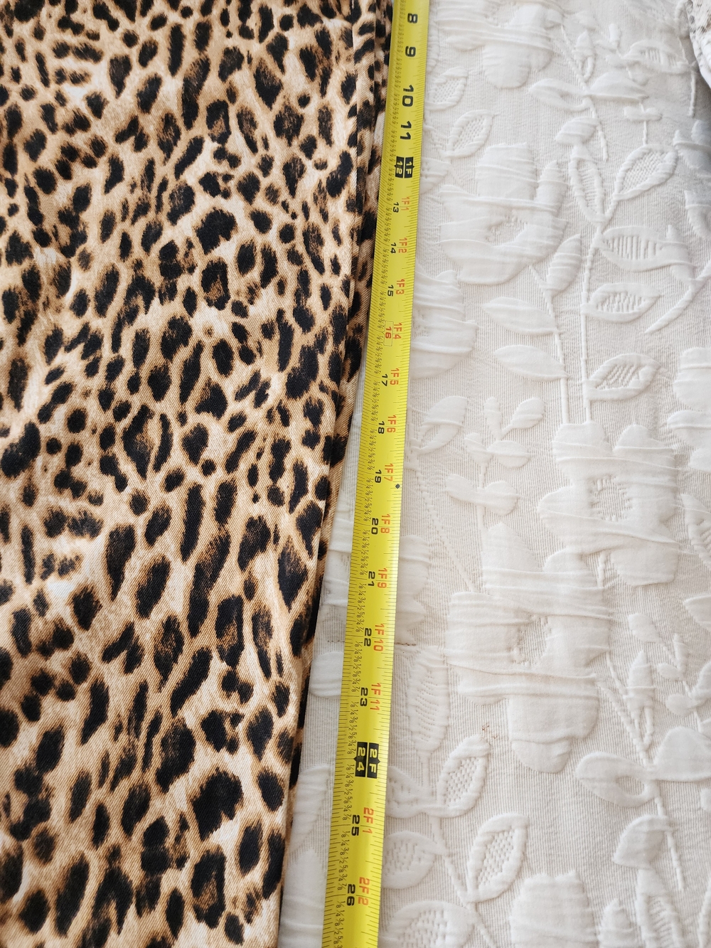 wild fable Leopard Print Capri Pants - Brown & Black - Picture 7 of 9